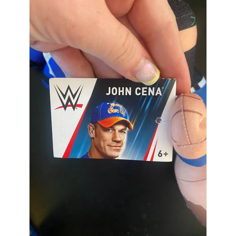 WWE Mattel Basic Plush Figures AJ Styles/John Cena Bundle